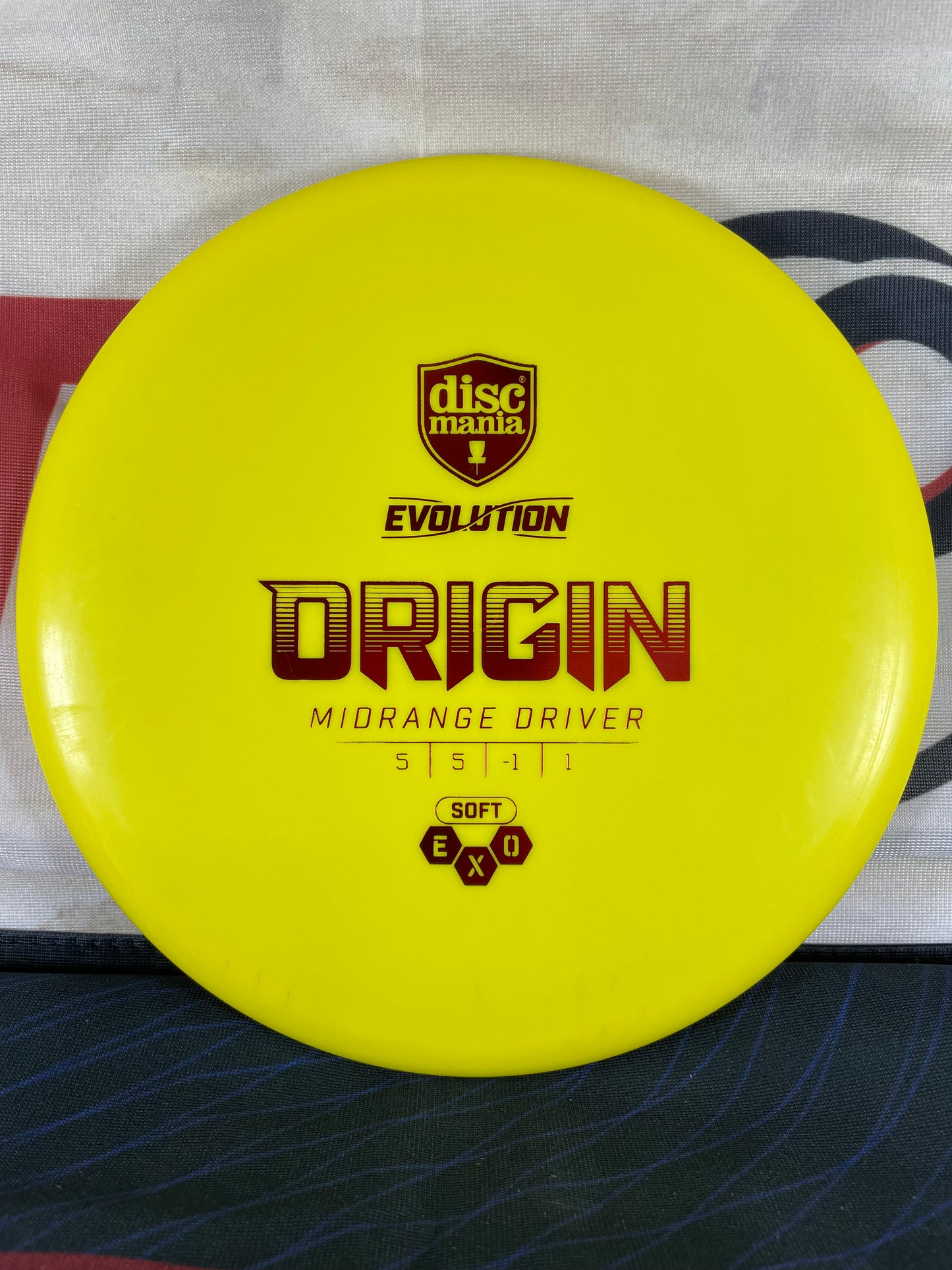 Discmania Origin Exo Soft Yellow 147g Midrange