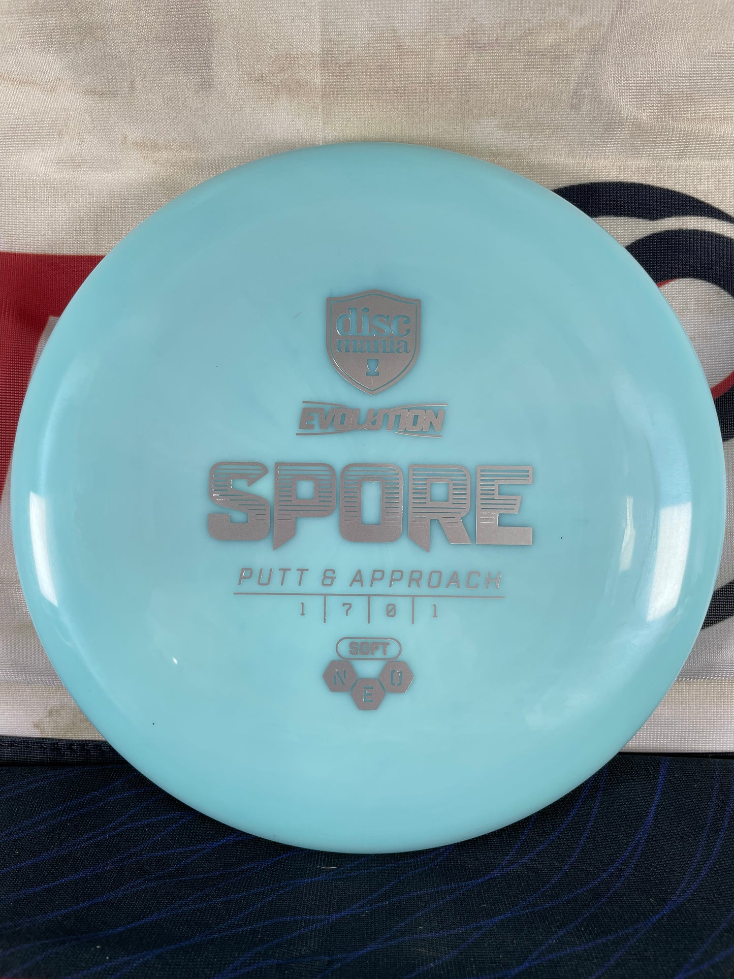 Discmania Spore Neo Soft Teal 158g Putter