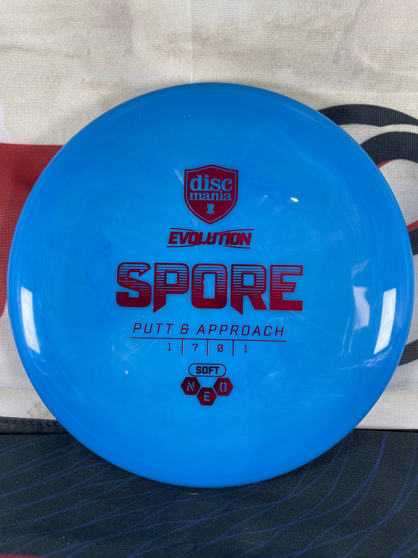 Discmania Spore Neo Soft Blue 159g Putter