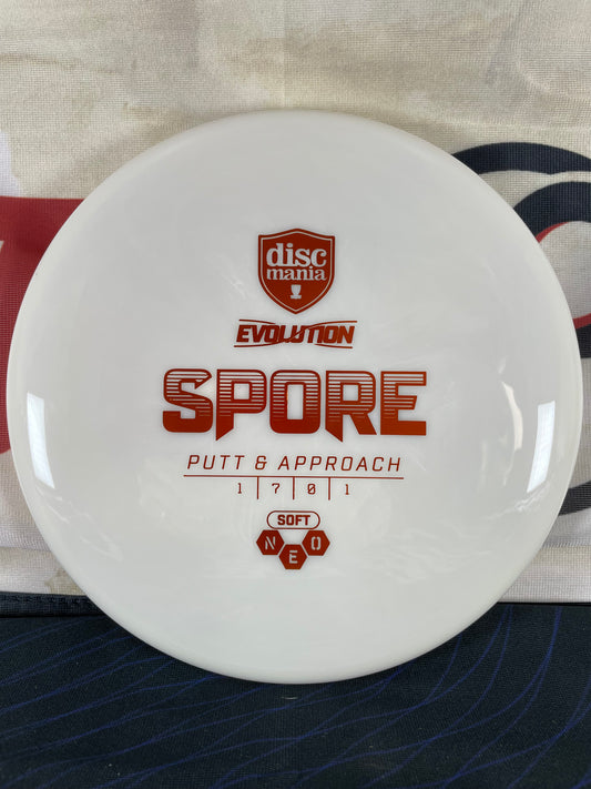 Discmania Spore Neo Soft White 156g Putter