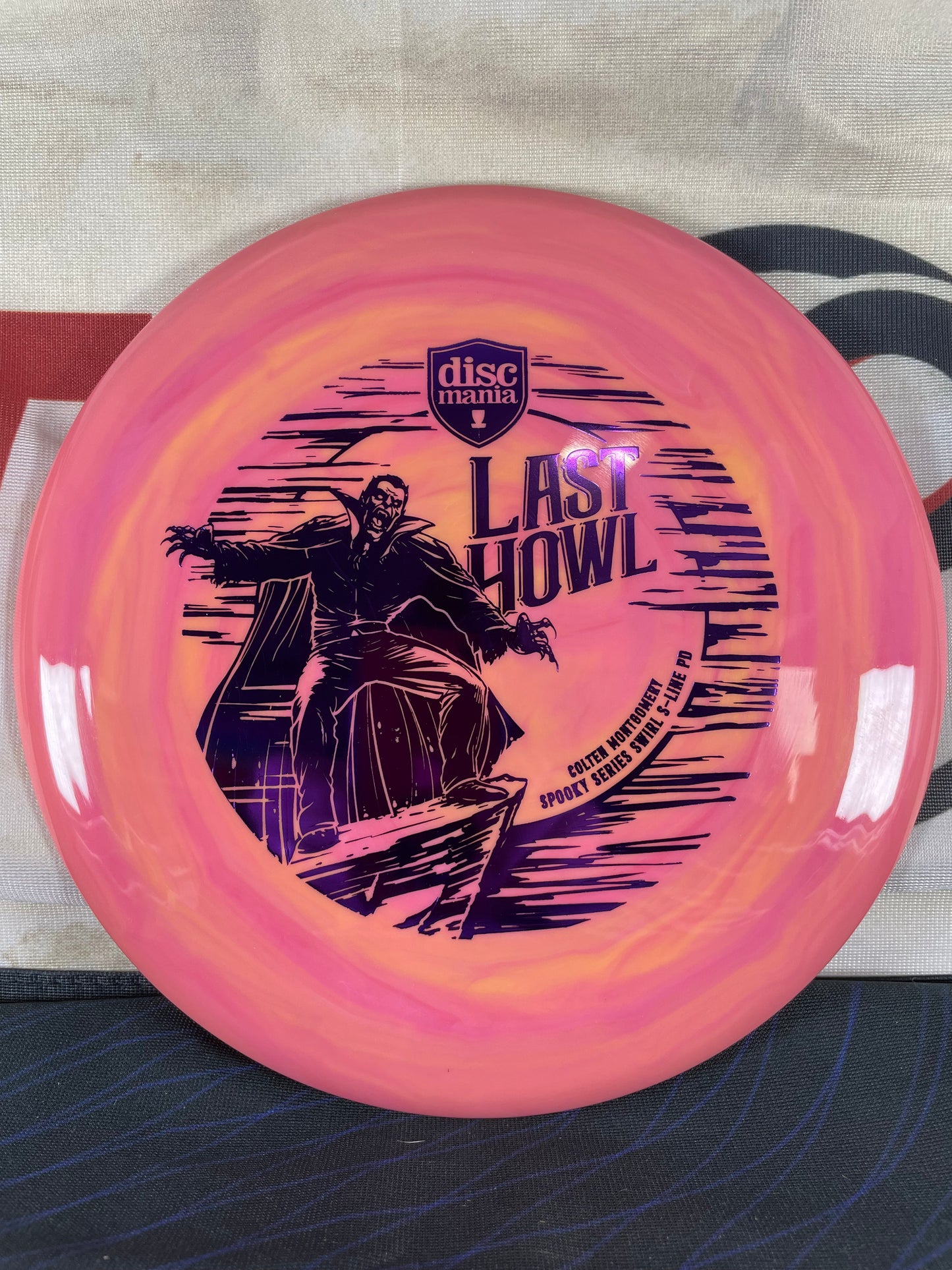 Discmania PD Swirl S-Line Orange Pink 174g Last Howl Spooky Series Distance Driver