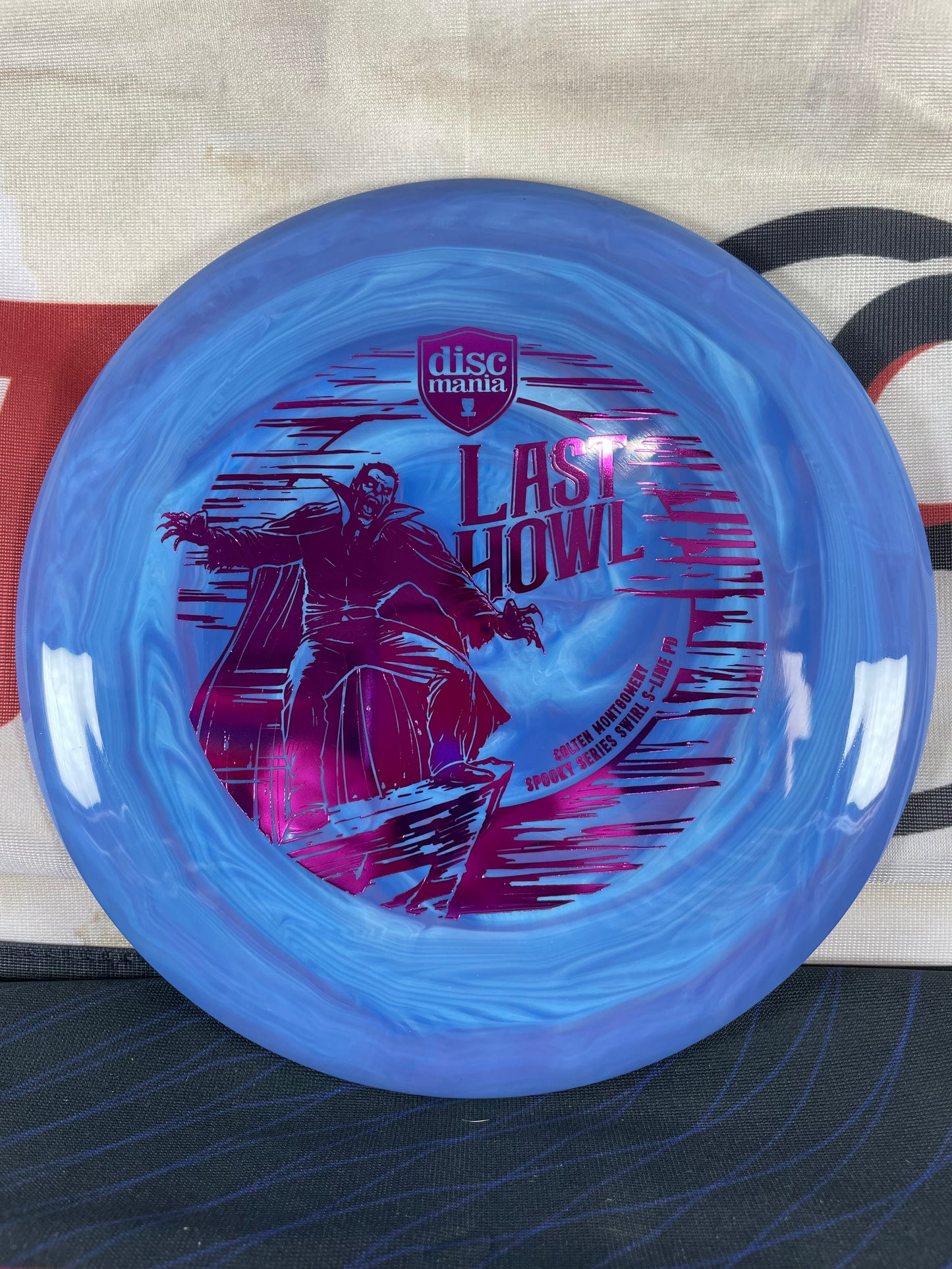 Discmania PD Swirl S-Line Blue Purple 169g Last Howl Spooky Series Distance Driver