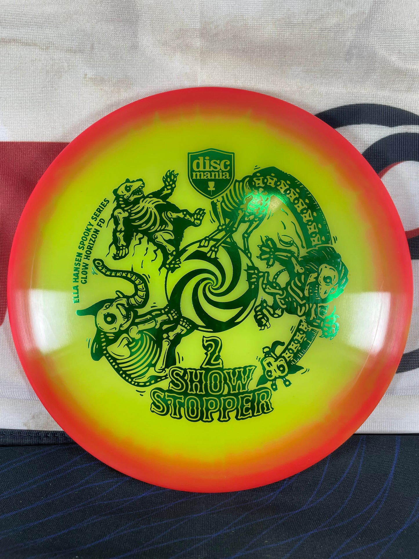 Discmania FD Color Glow Horizon Yellow Orange 173g Showstopper Spooky Series Fairway Driver