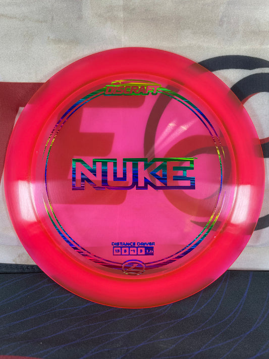 Discraft Nuke Z Line Pink 174g #2 Distance Driver