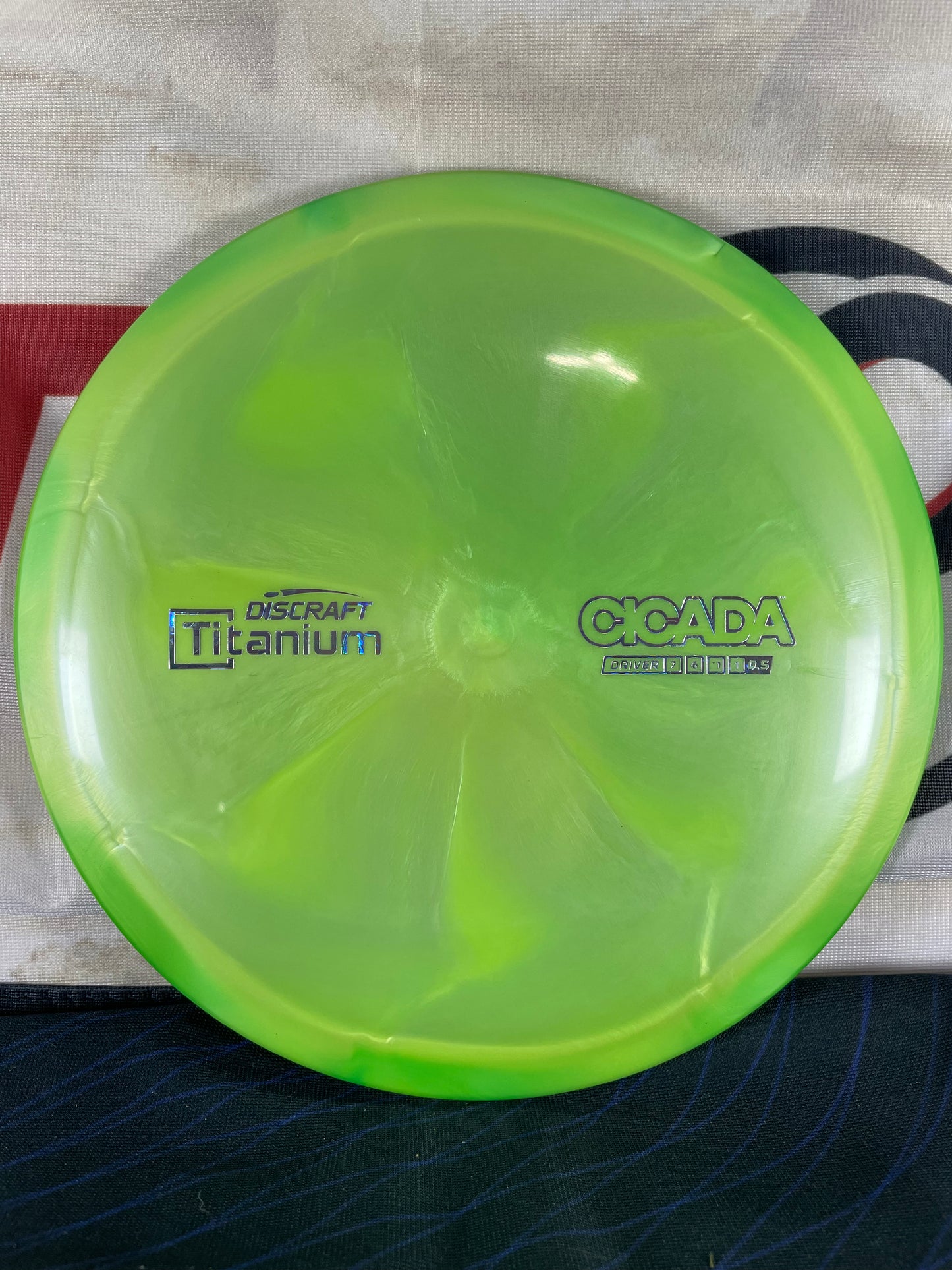 Discraft Cicada Titanium Green w/ Money Foil 175g Fairway Driver