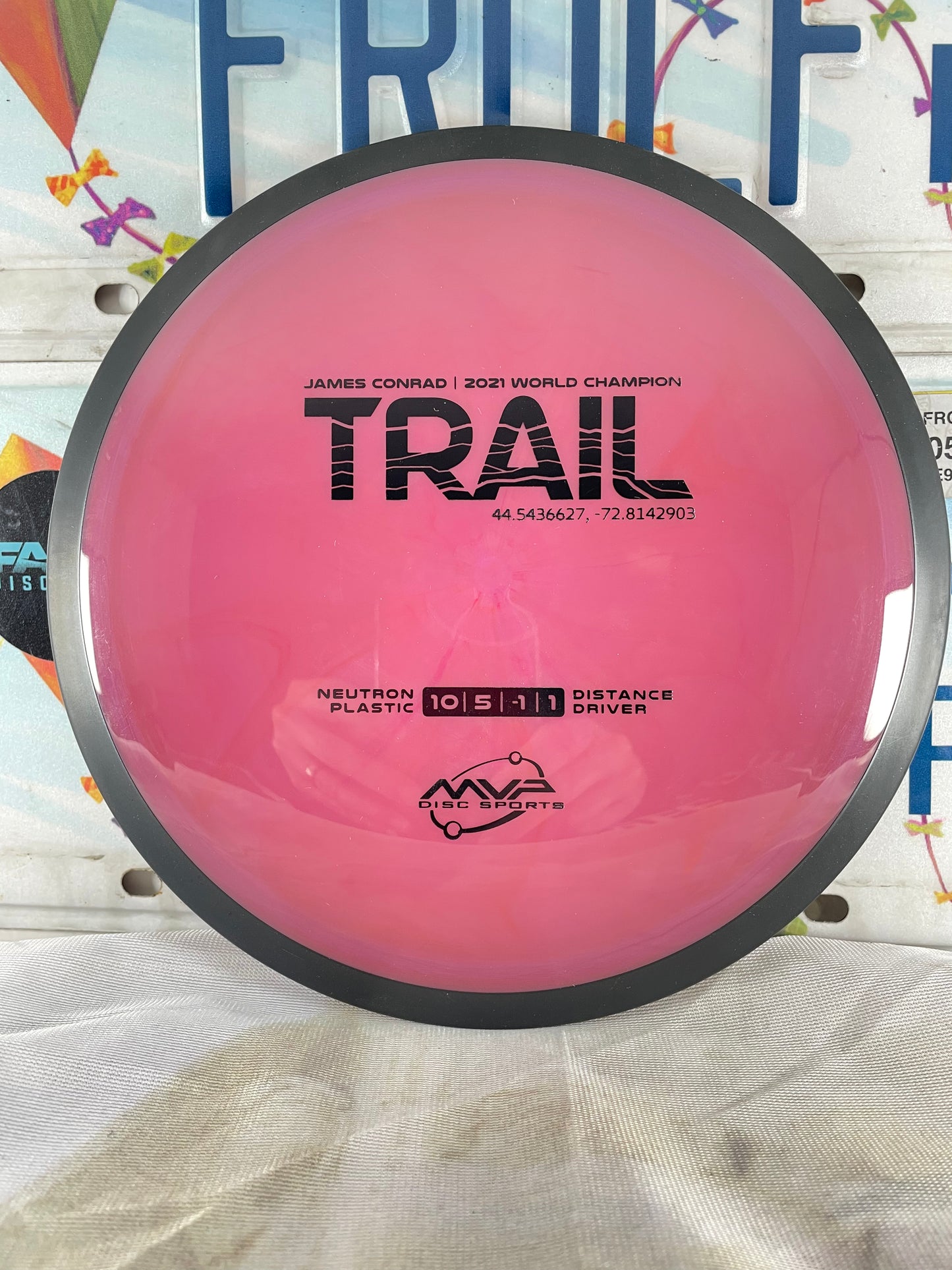 MVP Trail Neutron Purple 167g Distance Driver