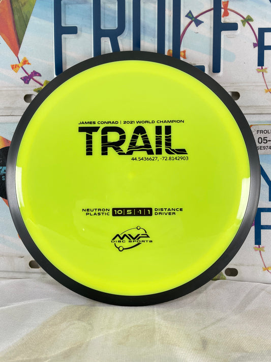 MVP Trail Neutron Yellow 168g Distance Driver