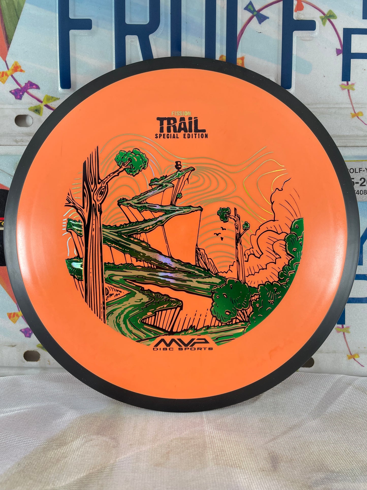 MVP Trail Fission Orange 166g Special Edition Distance Driver