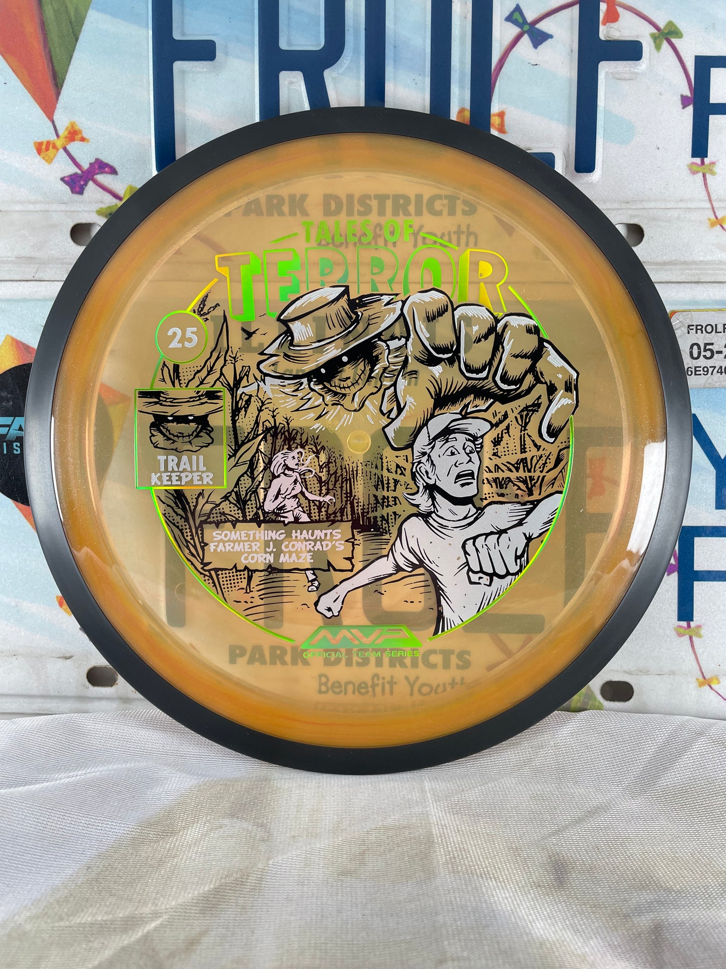 MVP Trail Proton Orange 174g Halloween 2025 Distance Driver
