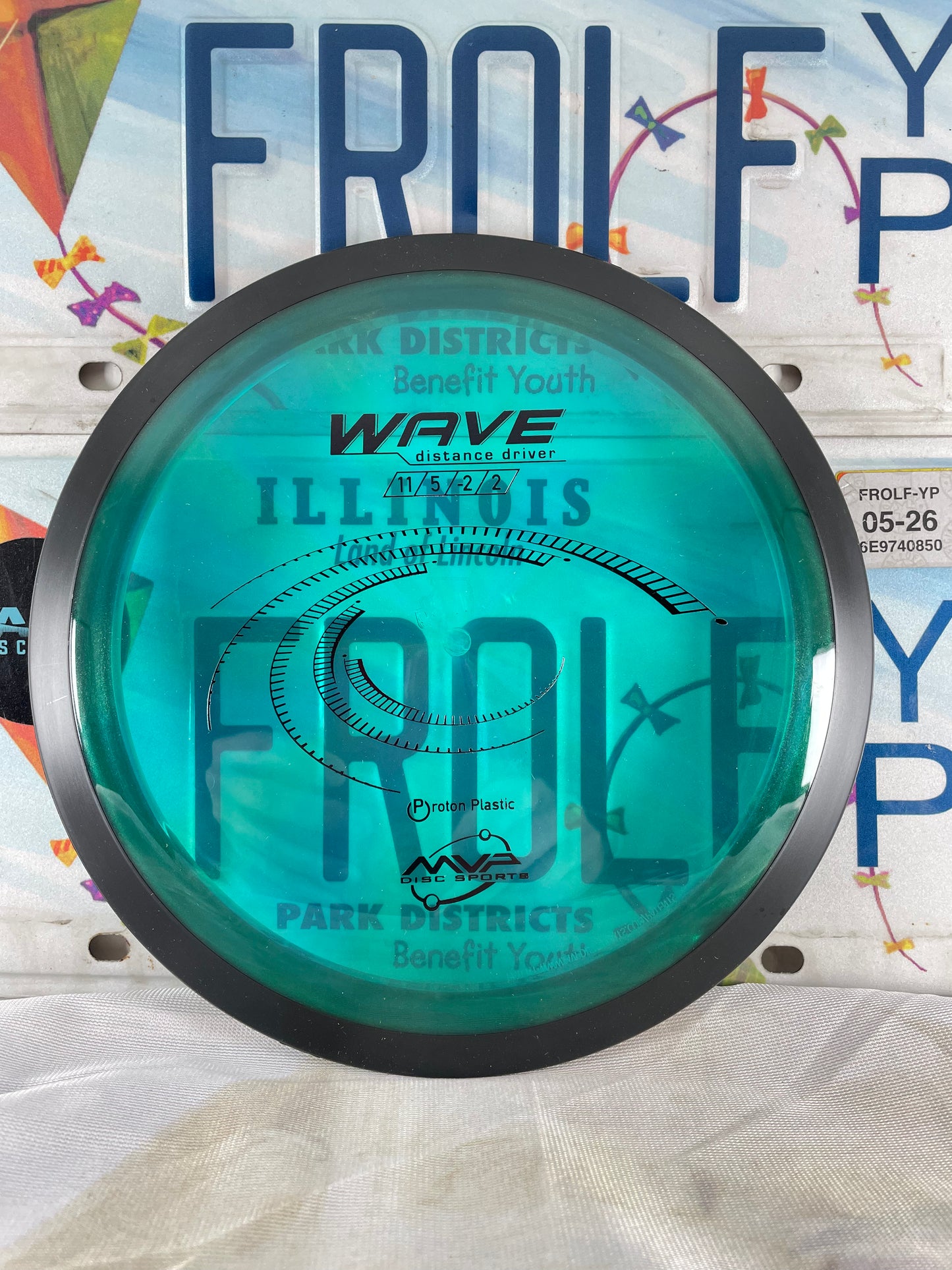 MVP Wave Proton Green 173g Distance Driver