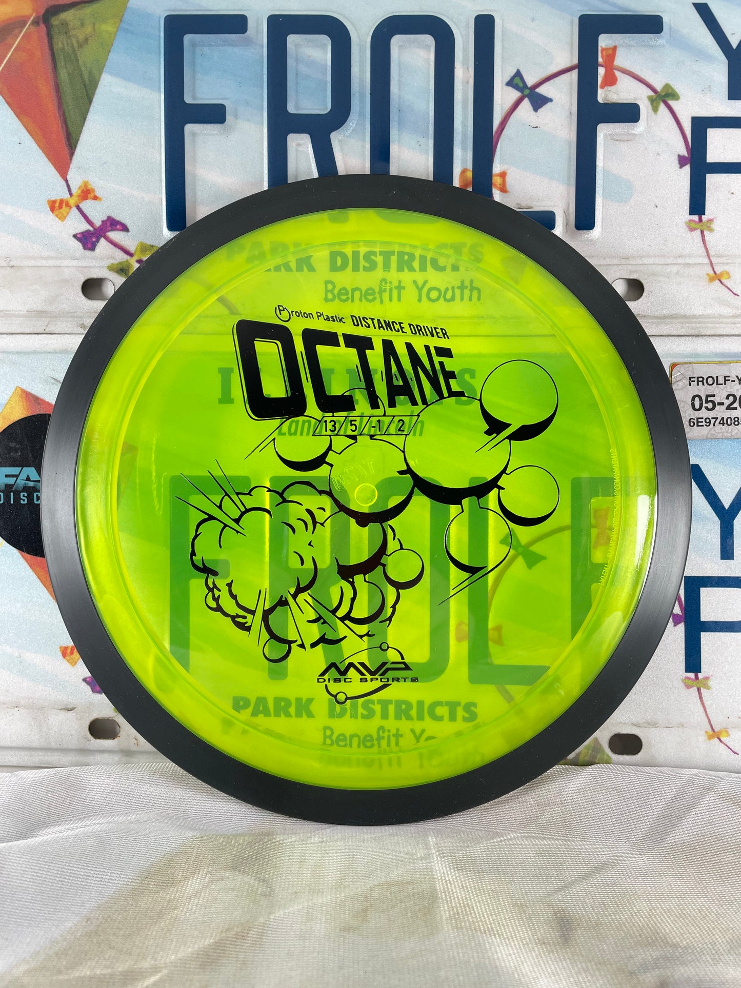 MVP Octane Proton Green 172g Distance Driver