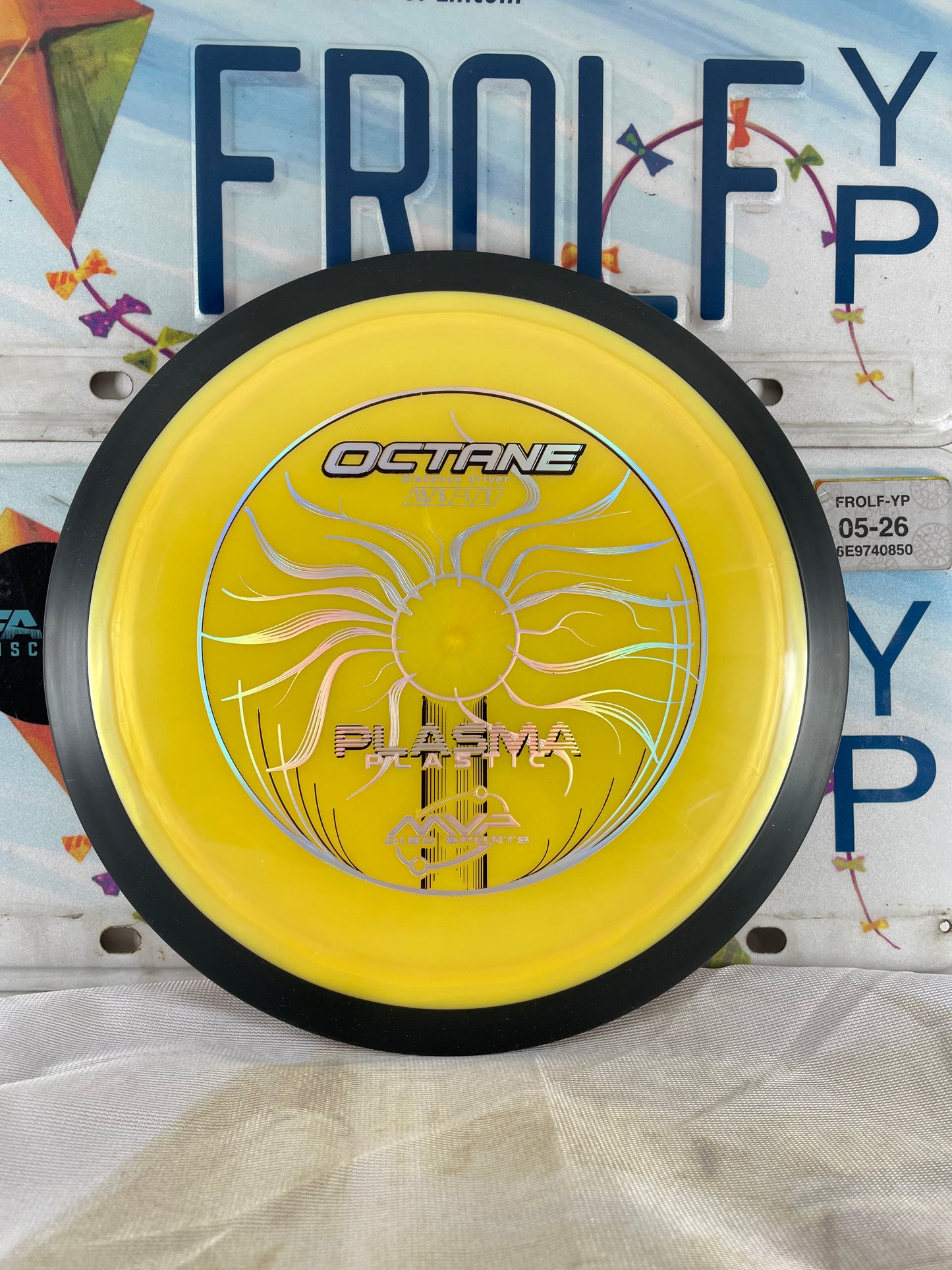 MVP Octane Plasma Yellow 169g Distance Driver