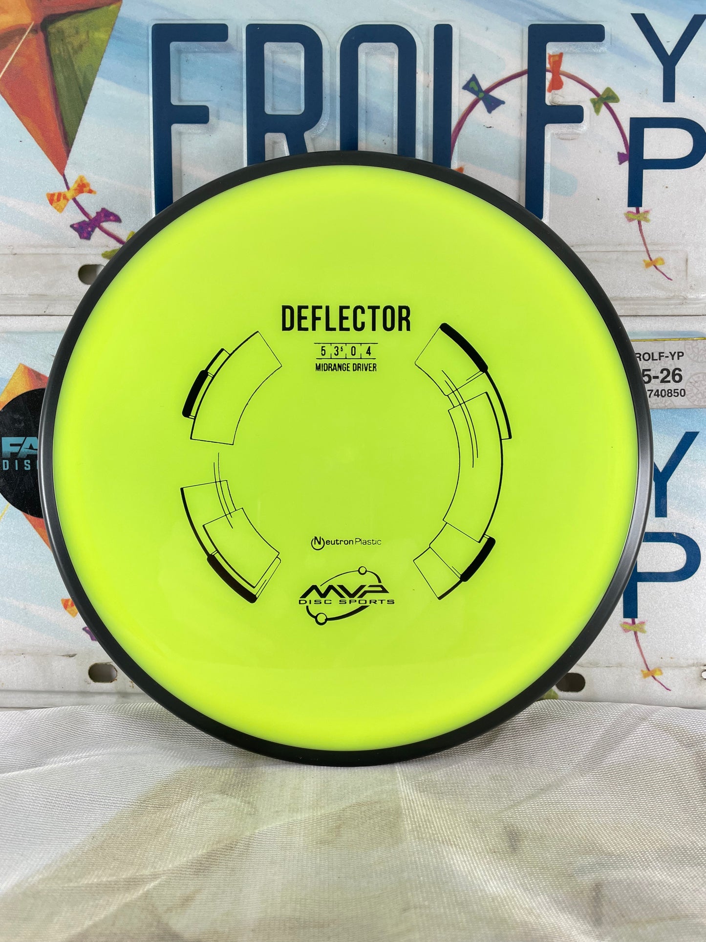 MVP Deflector Neutron Yellow 175g Midrange