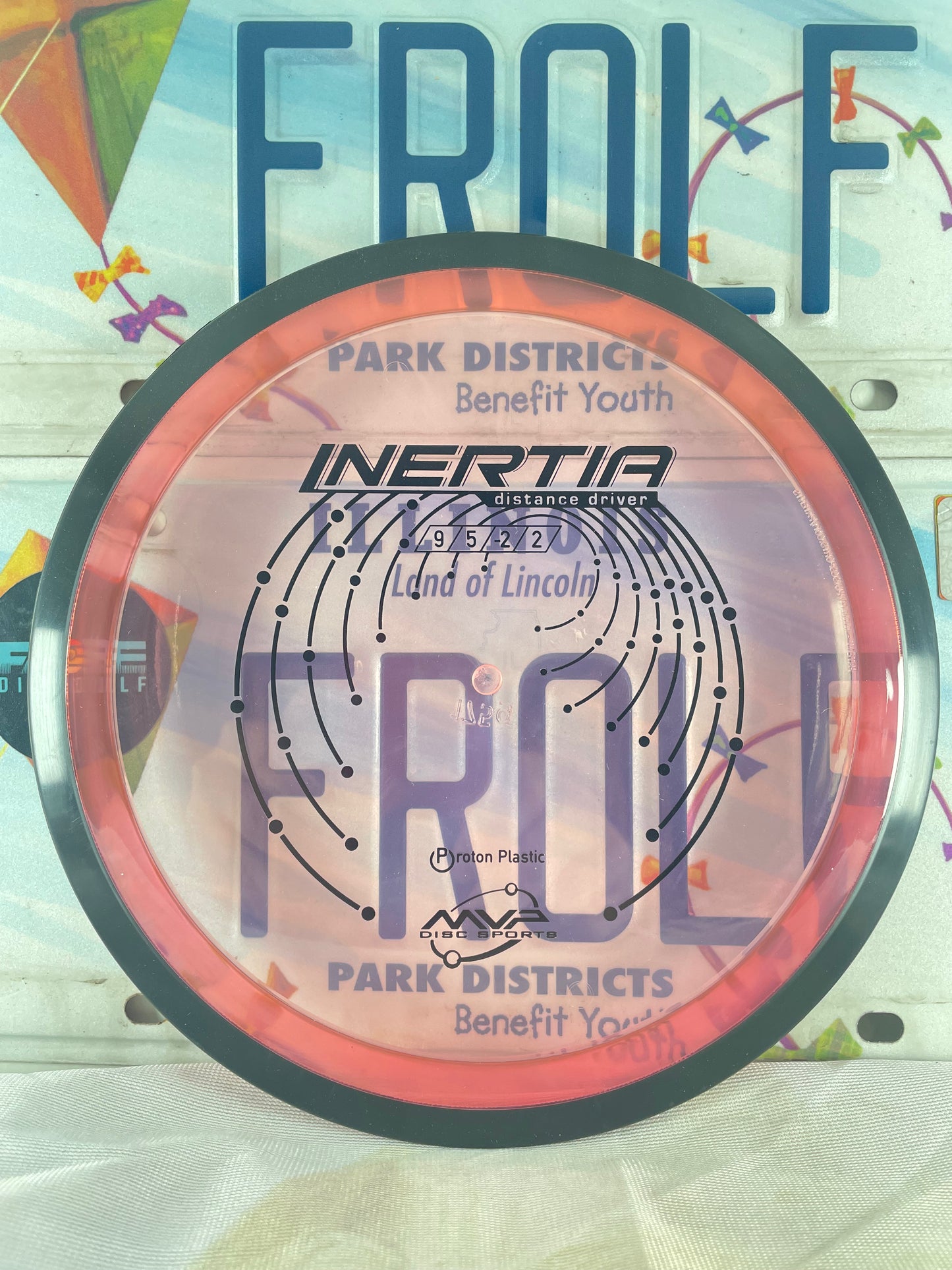 MVP Inertia Proton Pink 175g Distance Driver