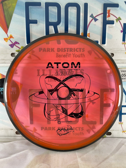 MVP Atom Proton Orange 168g Putter