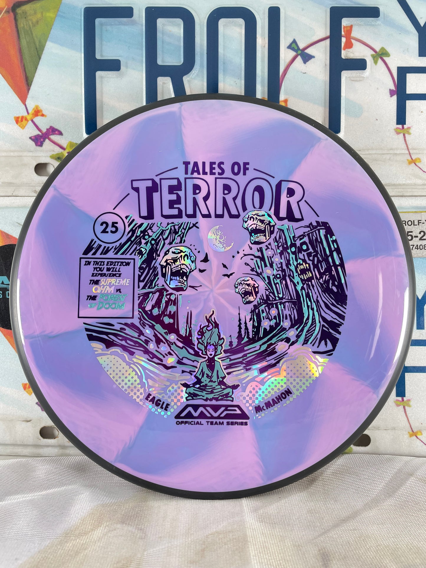 MVP Ohm Cosmic Neutron Purple 174g Halloween 2025 Putter