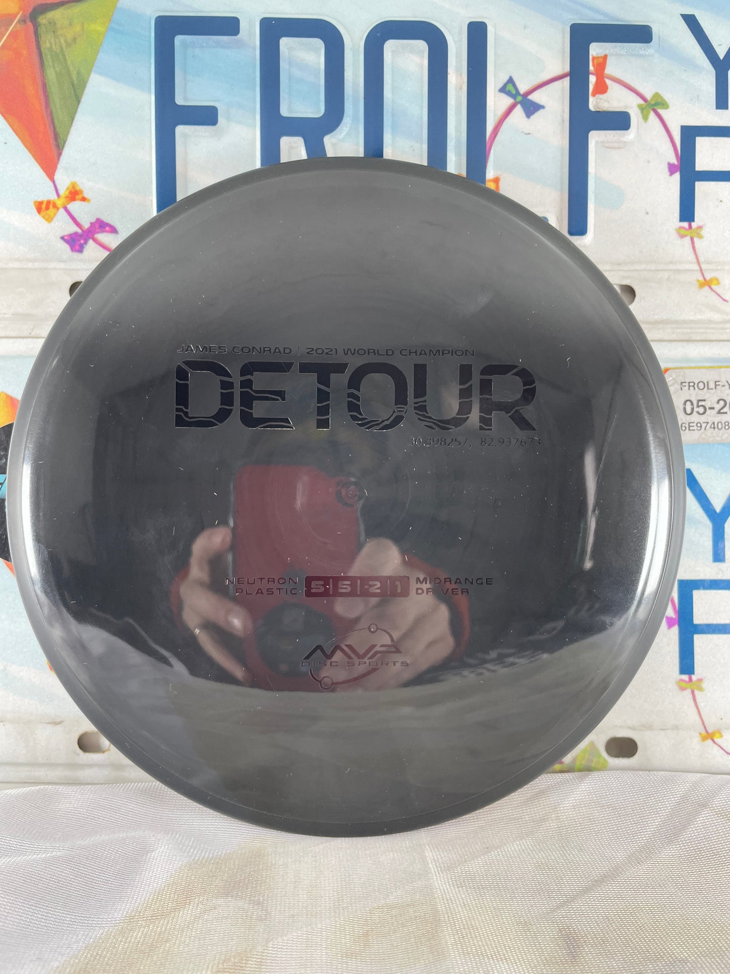 MVP Detour Neutron Black 171g Midrange