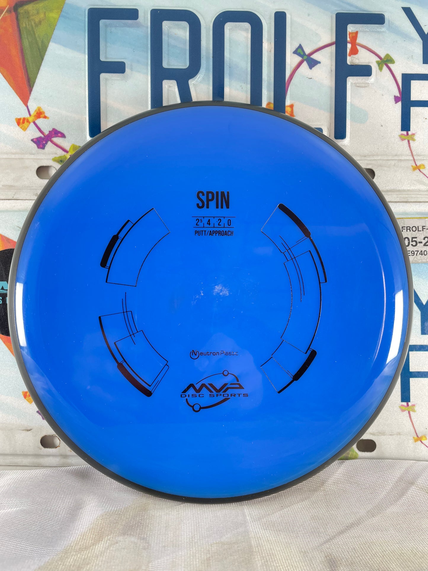 MVP Spin Neutron Blue 169g Putter