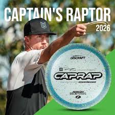 Discraft Captain's Raptor Confetti Z Distance Driver 2026 Various Colors & Weights