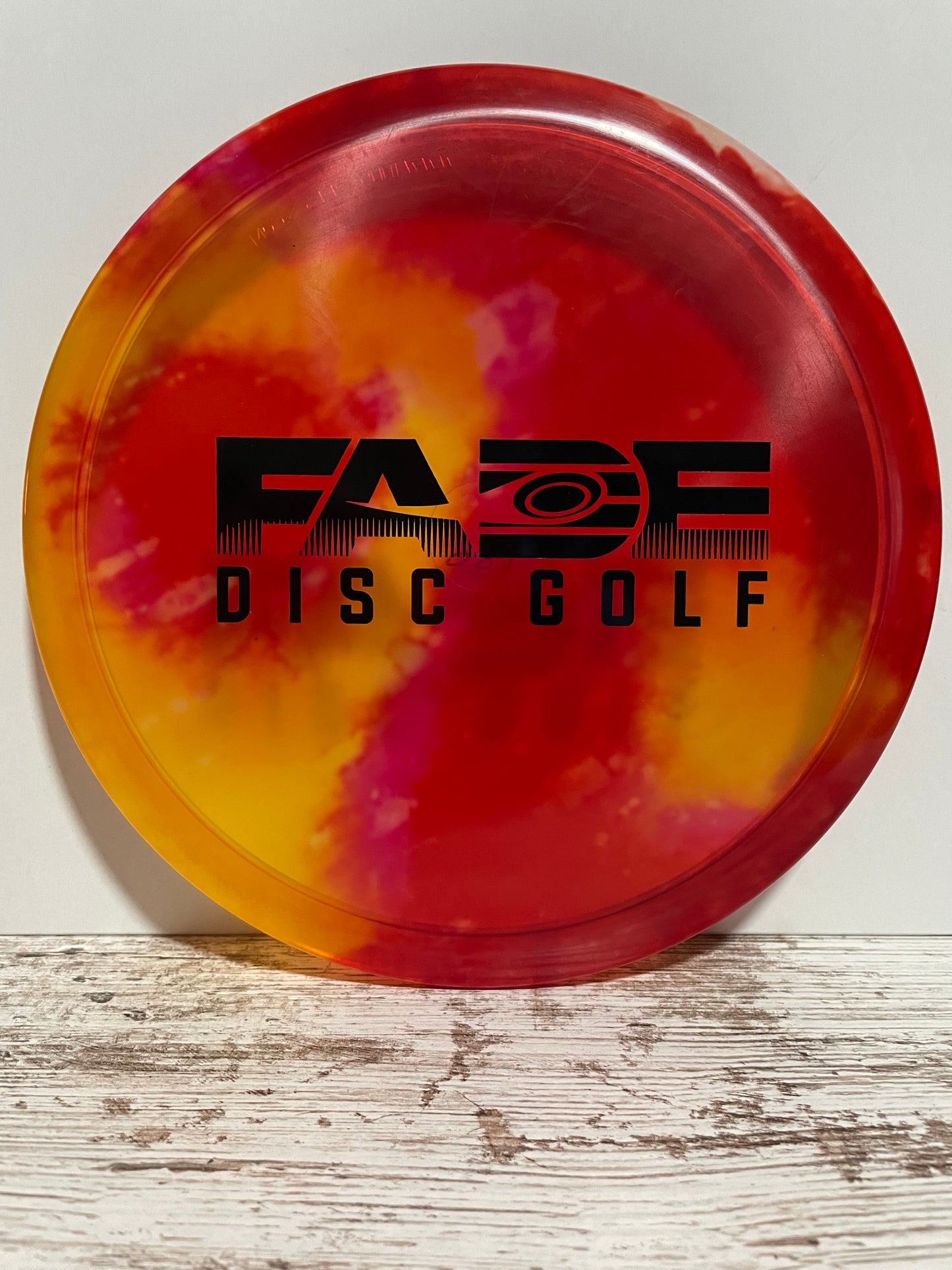 Innova Roc3 Champion I-Dye Fade Disc Golf Custom Stamp Red Cloud 180g