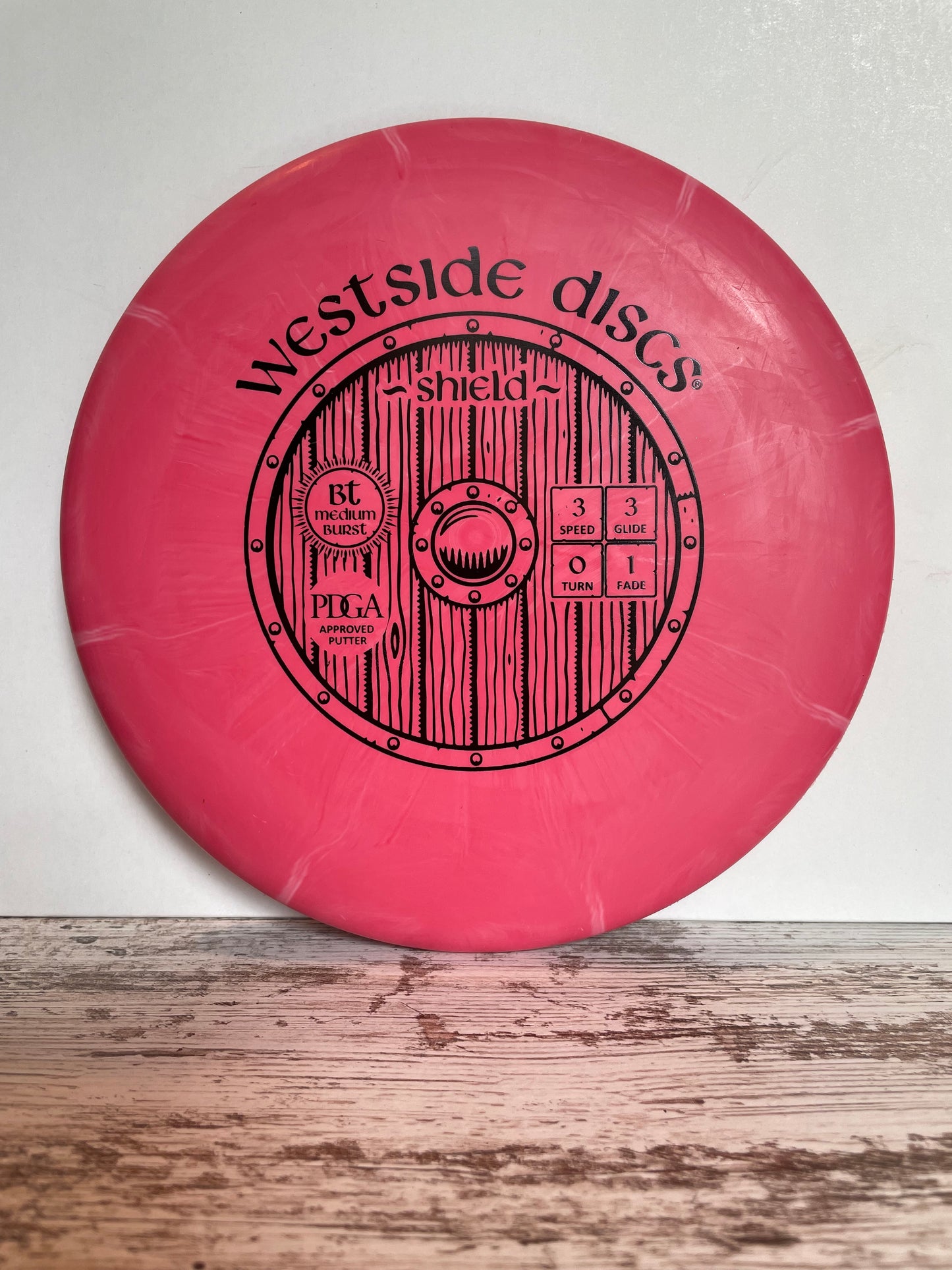 Westside Shield BT Medium Burst Red 175g Putter