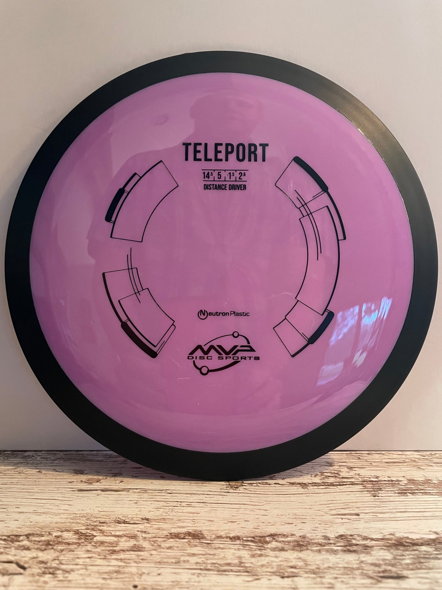 MVP Teleport Neutron Distance Driver Purple 173g
