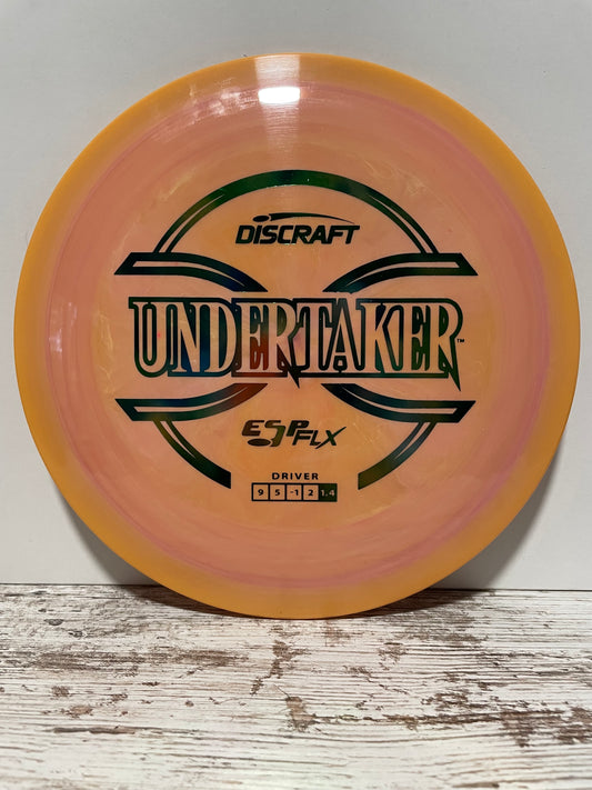 Discraft Undertaker ESP FLX Distance Driver Orange Swirl 170g