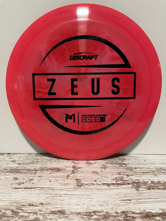 Discraft Zeus McBeth Red Swirl 174g Distance Driver
